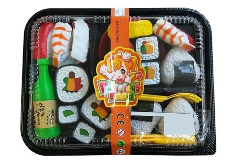 LEAN Toys Dziecięcy Zestaw do Sushi Sztućce