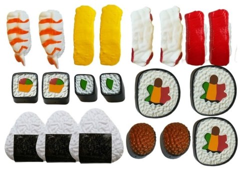 LEAN Toys Dziecięcy Zestaw do Sushi Sztućce