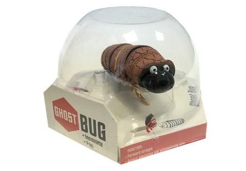 LEAN Toys Gąsienica Na Podczerwień Omija przeszkody Brązowa