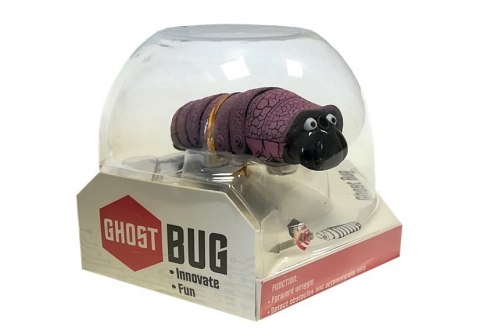 LEAN Toys Gąsienica na Podczerwień Omija Przeszkody Fioletowa