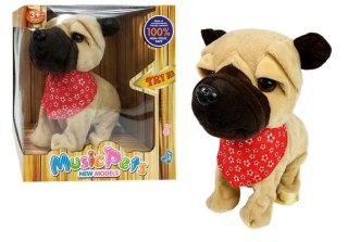 LEAN Toys Interaktywny Piesek Szczeka Rusza Ogonkiem Sensory