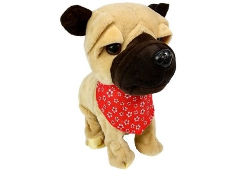 LEAN Toys Interaktywny Piesek Szczeka Rusza Ogonkiem Sensory