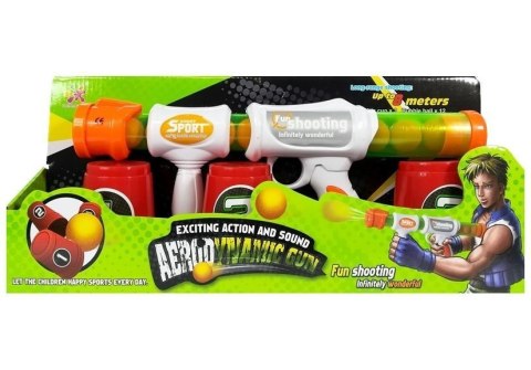 LEAN Toys Karabin Pistolet Na Miękkie Kulki Kubeczki