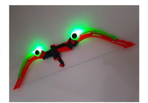 LEAN Toys Łuk z Tarczą + 3 Strzały na Przyssawki Zielony