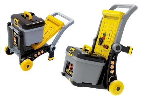 LEAN Toys Stolik majsterkowicza Warsztat 3w1 Wózek