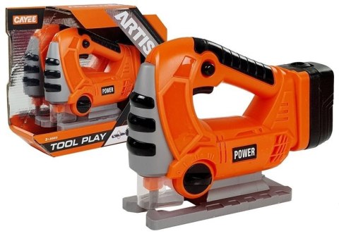 LEAN Toys Wyrzynarka na Baterie Narzędzia dla dziecka