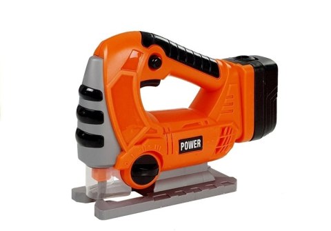 LEAN Toys Wyrzynarka na Baterie Narzędzia dla dziecka