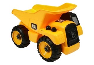 LEAN Toys Zestaw autek Dźwig Wywrotka Koparka do Rozkręcania