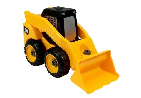 LEAN Toys Zestaw autek Dźwig Wywrotka Koparka do Rozkręcania