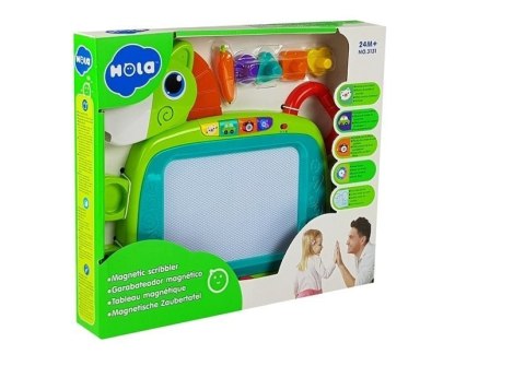 LEAN Toys Znikopis Na Baterie Kucyk Kolory + Pieczątki