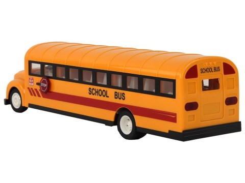 LEAN Toys Żółty Autobus Szkolny Zdalnie Sterowany R/C Otwierane Drzwi