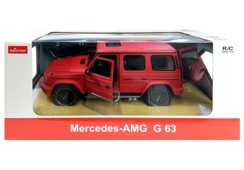 Rastar Zdalnie Sterowany Mercedes G63 Rastar R/C Czerwony