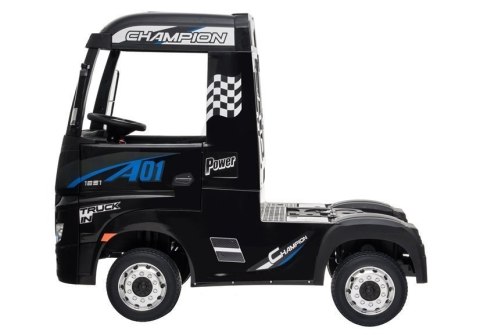 LEAN CARS Auto na Akumulator Mercedes Actros Czarny Lakierowany MP4