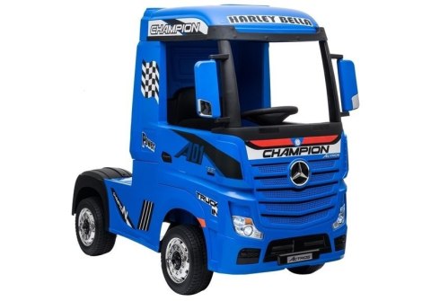 LEAN CARS Auto na Akumulator Mercedes Actros Niebieski Lakierowany MP4
