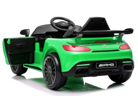 LEAN CARS Auto na akumulator Mercedes AMG GT R Zielony
