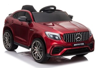 LEAN CARS Auto na akumulator Mercedes GLC 63S QLS-5688 Czerwony Lakier 4x4