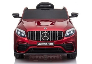 LEAN CARS Auto na akumulator Mercedes GLC 63S QLS-5688 Czerwony Lakier 4x4