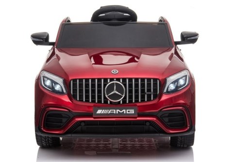 LEAN CARS Auto na akumulator Mercedes GLC 63S QLS-5688 Czerwony Lakier 4x4