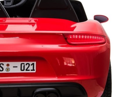 LEAN CARS Auto na akumulator YSA021A Czerwony Lakierowany