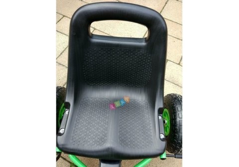 LEAN CARS Gokart Zielony A-15 Pompowane Koła