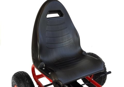 LEAN CARS Gokart na Pedały A-18 Czerwony
