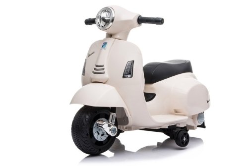 LEAN CARS Skuter na Akumulator Vespa GTS 300 Mini Biały