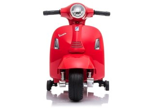 LEAN CARS Skuter na Akumulator Vespa GTS 300 Mini Czerwony