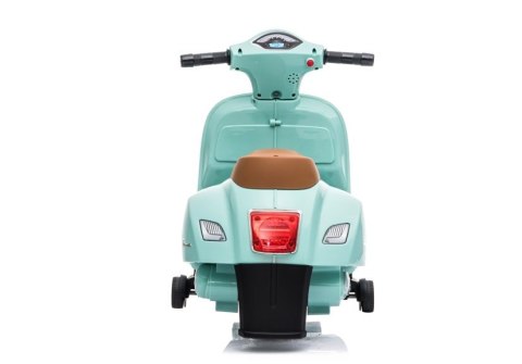 LEAN CARS Skuter na Akumulator Vespa GTS 300 Mini Turkusowy