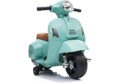 LEAN CARS Skuter na Akumulator Vespa GTS 300 Mini Turkusowy