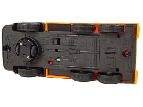 LEAN Toys Ambulans Autko na Baterie Światło Dźwięki