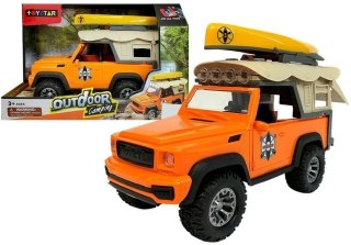 LEAN Toys Auto Samochód Campingowy Jeep Dźwięki i Światła