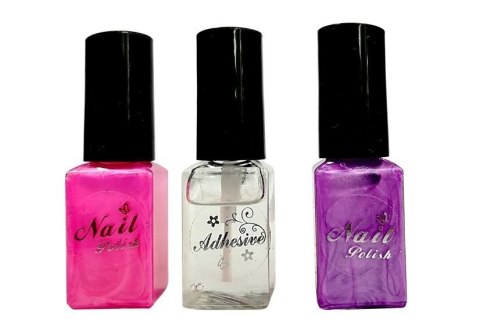 LEAN Toys Zestaw Kosmetyczki do Paznokci Suszarka, Lakiery