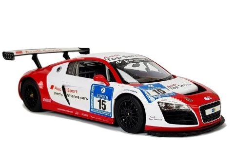 Rastar Auto R/C Audi R8 LMS Rastar 1:14 Biało-Czerwone