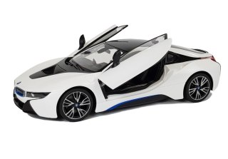 Rastar Auto R/C BMW i8 Rastar 1:14 Biały Drzwi Automatyczne