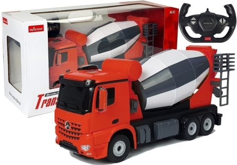 Rastar Auto R/C Mercedes-Benz Arocs Rastar 1:14 Czerwone na Pilota