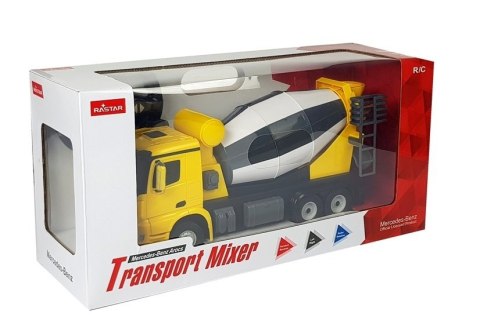 Rastar Auto R/C Mercedes-Benz Arocs Rastar 1:14 Żółte na Pilota