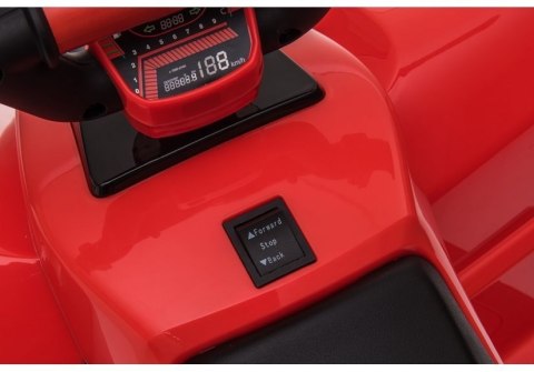 LEAN CARS Quad na Akumulator XMX612 Czerwony