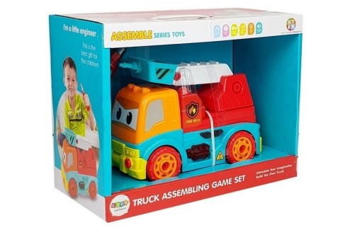 LEAN Toys Auto Wóz strażacki Straż Pożarna do Rozkręcania