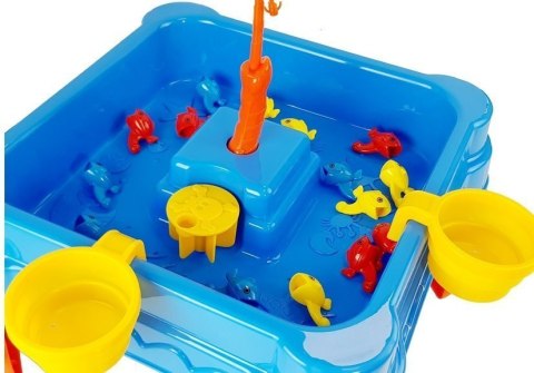 LEAN Toys Duży Zestaw do Łowienia Rybek z Wędkami