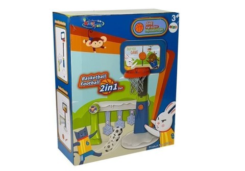 LEAN Toys Dziecięcy Zestaw do Koszykówki Gra na Punkty