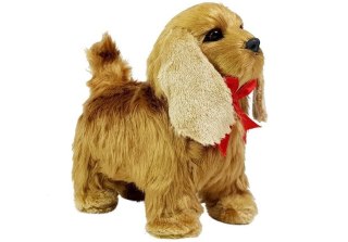 LEAN Toys Interaktywny Pies Cocker Spaniel Porusza się, Szczeka