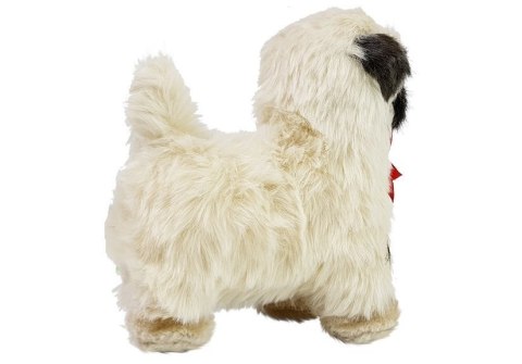 LEAN Toys Interaktywny Pies Mops Porusza się, Szczeka