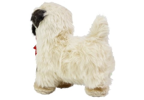 LEAN Toys Interaktywny Pies Mops Porusza się, Szczeka