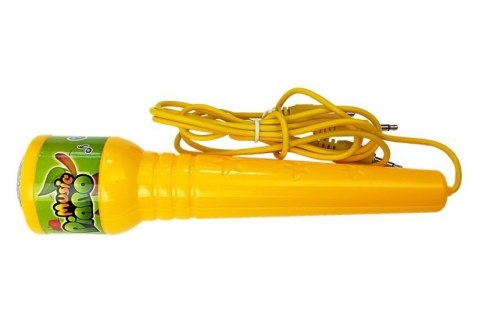 LEAN Toys Pianinko Elektroniczne Jabłko - Połącz z telefonem