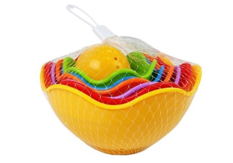 LEAN Toys Piramidka dla Niemowlaka Muszelki