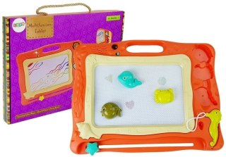 LEAN Toys Tablica Znikopis z Dźwiękami i Światłem Pieczątki