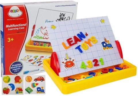 LEAN Toys Tablica do rysowania z magnesami