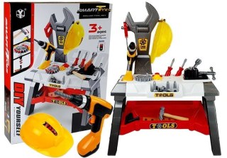 LEAN Toys Warsztat Zestaw Narzędzi Wiertarka na Baterie