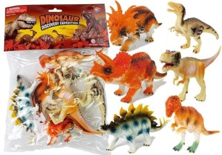 LEAN Toys Zestaw Figurki Dinozaurów 10 cm 6 sztuk
