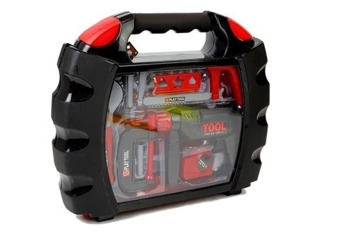 LEAN Toys Zestaw Narzędzi dla Majsterkowicza w Walizce Czarny